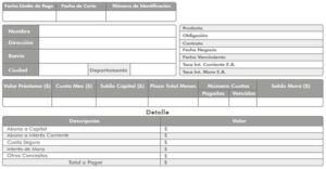 Diseño Cuentas de Cobro